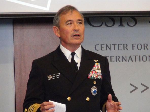 Đô đốc Harry Harris, Tư lệnh Bộ Tư lệnh Thái Bình Dương Mỹ.