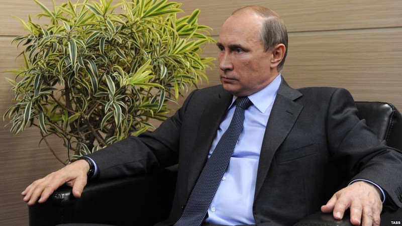 Nga có quan hệ tốt đẹp, truyền thống, chiến lược với Việt Nam nhưng cũng có quan hệ hopự tác cần thiết với Trung Quốc trong giai đoạn bị phương Tây cấm vận hiện nay (ảnh minh họa: Tổng thống Nga Putin)