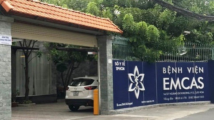 Bệnh viện Thẩm mỹ Emcas - nơi xảy ra vụ việc