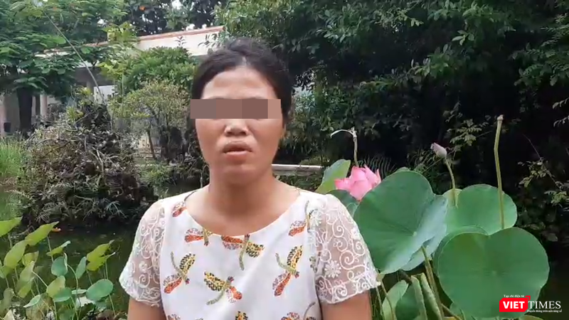 Một nữ bệnh nhân bị mắc bệnh về sức khỏe tâm thần tại Khoa Tâm thần - BV Quân y 175