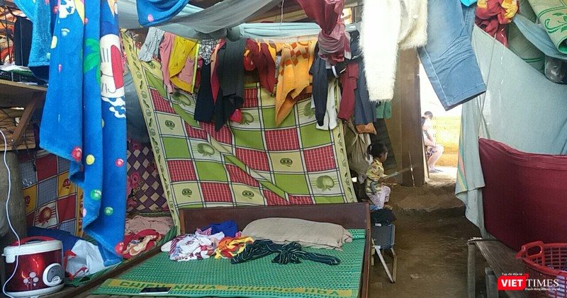 Nơi ngủ của của gia đình