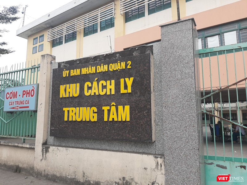 Khu cách ly tập trung quận 2 nằm ở khu vực phà Cát Lái, quận 2, TP.HCM. Ảnh: N.T Khu cách ly tập trung quận 2 nằm ở khu vực phà Cát Lái, quận 2, TP.HCM. Ảnh: N.T