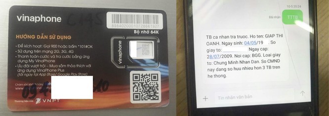 SIM đã được đăng ký kích hoạt có thông tin đầy đủ nhưng vẫn trôi nổi trên thị trường, sau đó bán lại cho một khách hàng bất kỳ. Ảnh: Internet SIM đã được đăng ký kích hoạt có thông tin đầy đủ nhưng vẫn trôi nổi trên thị trường, sau đó bán lại cho một khách hàng bất kỳ. Ảnh: Internet