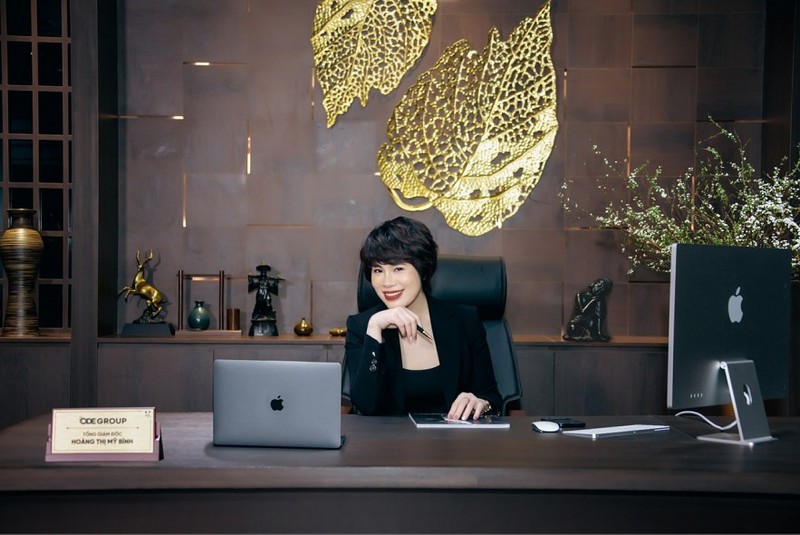 Bà Hoàng Thị Mỹ Bình - Tổng Giám đốc ODE Group.