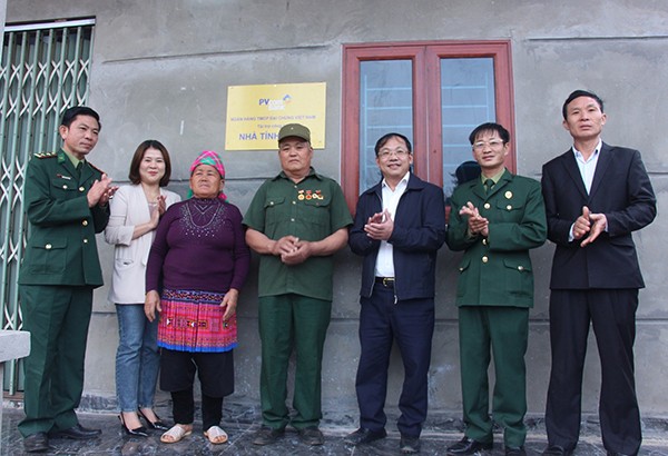 PVcomBank bàn giao nhà tình nghĩa cho gia đình cựu chiến binh tại tỉnh Lào Cai