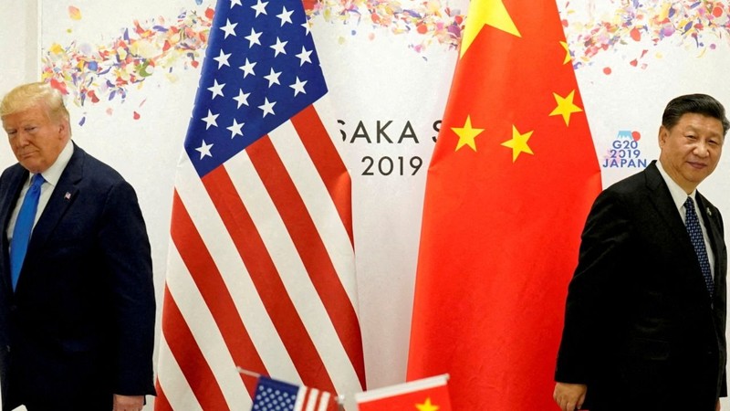 Quan hệ cá nhân giữa hai ông Donald Trump và Tập Cận Bình trở nên xa cách cùng với căng thẳng gia tăng trong quan hệ Mỹ-Trung. Ảnh: AFP. 