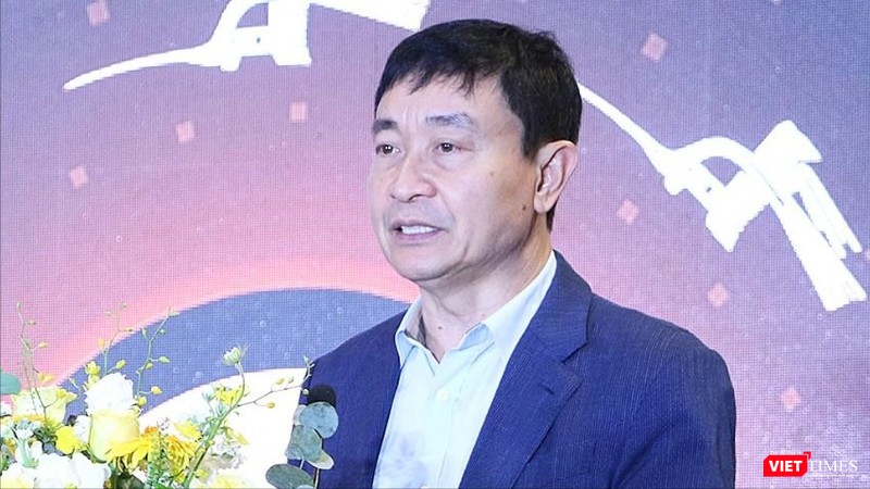 Trung tướng Nguyễn Minh Chính phát biểu tại sự kiện.