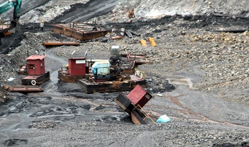 Nhiều vựa than tan hoang sau mưa lũ ở Quảng Ninh ảnh 2