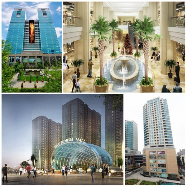 Các dự án của Tập đoàn Vingroup Các dự án của Tập đoàn Vingroup