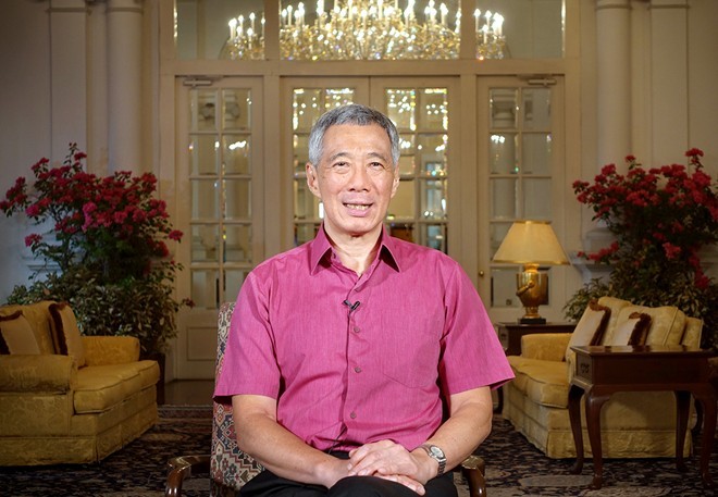 Thủ tướng Singapore Lý Hiển Long. Ảnh:MCI Thủ tướng Singapore Lý Hiển Long. Ảnh:MCI