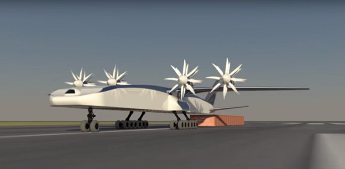 Boeing sáng chế tàu bay chở container ảnh 2