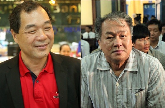 Ông Trầm Bê và ông Phạm Công Danh. Ảnh: BT
