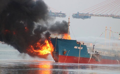 Công ty Vận tải thủy bộ Hải Hà: “Đại gia” đóng thuế lớn nhất Thái Bình ảnh 5 Đại gia chủ tàu dầu phát nổ bốc cháy tại Hải Phòng là ai?