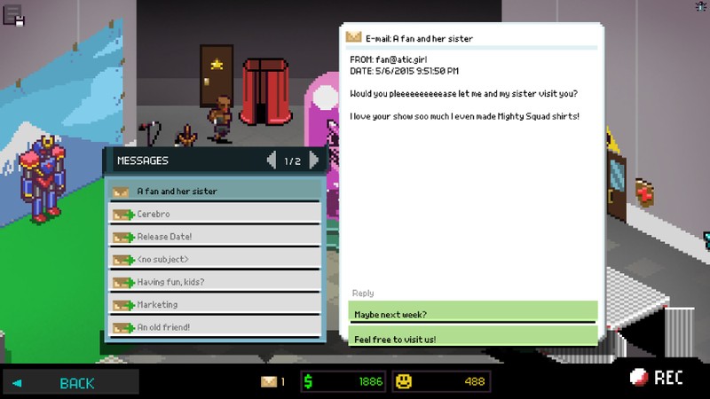Xử lý thế nào khi người hâm mộ muốn đến thăm trường quay? Tất cả tùy thuộc ở bạn. Nguồn: Ảnh chụp màn hình