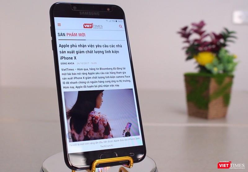 Đánh giá Galaxy J7+: màn hình đẹp, ảnh xóa phông còn lem nhem ảnh 1