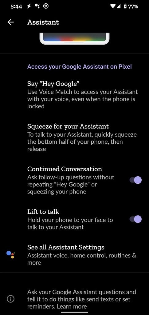 Lift to talk - Gọi trợ lý ảo bằng cách hoàn toàn mới trên Google Pixel 4
