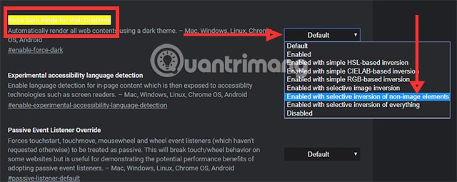 Chọn như mục trong ảnh (Ảnh: quantrimang)