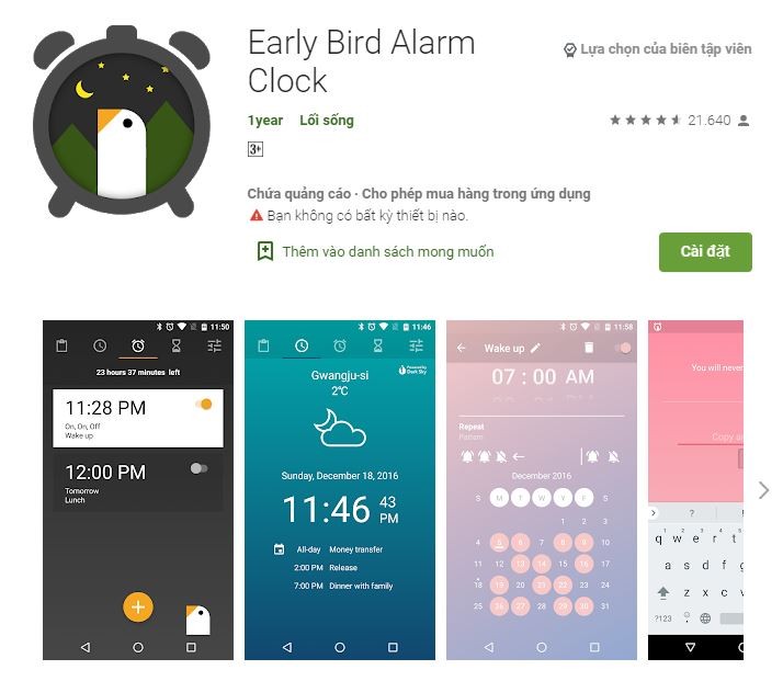 Ứng dụng hoàn toàn miễn phí (Ảnh: Google Play) Ứng dụng hoàn toàn miễn phí (Ảnh: Google Play)