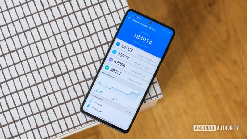 Hiệu năng là một điểm trừ lớn của Galaxy A51 (Ảnh: Android Authority)