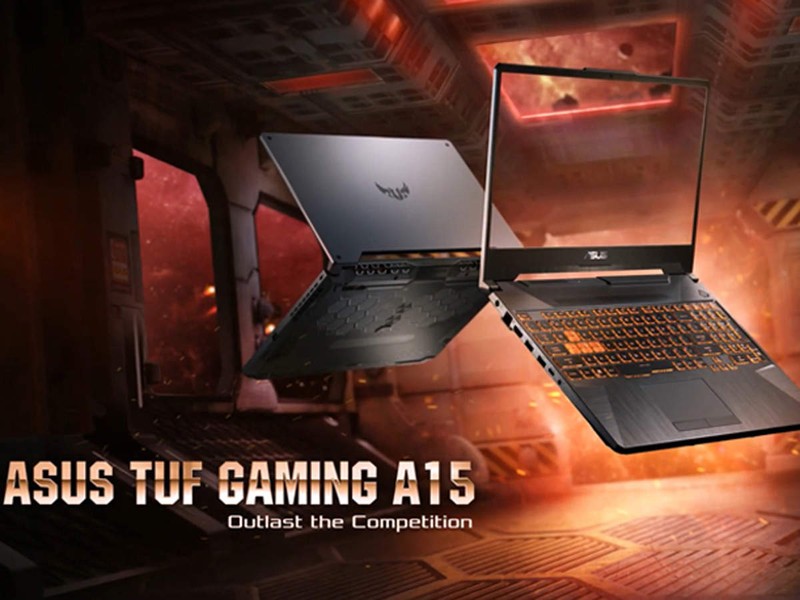 ASUS TUF A15 sở hữu khả năng gaming khủng (Ảnh: The Economic Times)