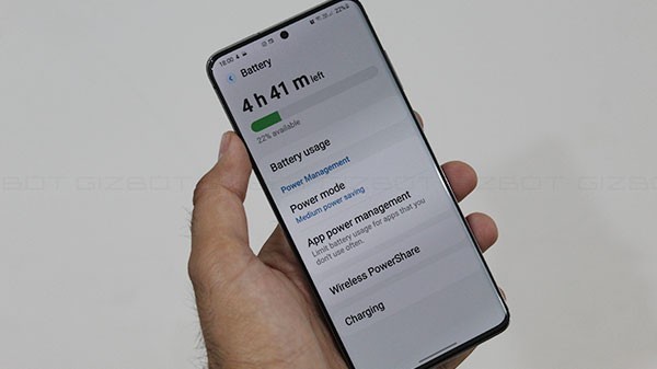 Kiểm soát mức tiêu thụ điện năng của các ứng dụng (Ảnh: Gizbot)