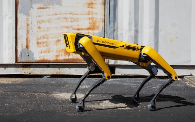 Những con robot 4 chân của Boston Dynamics (Ảnh: The Next Web)