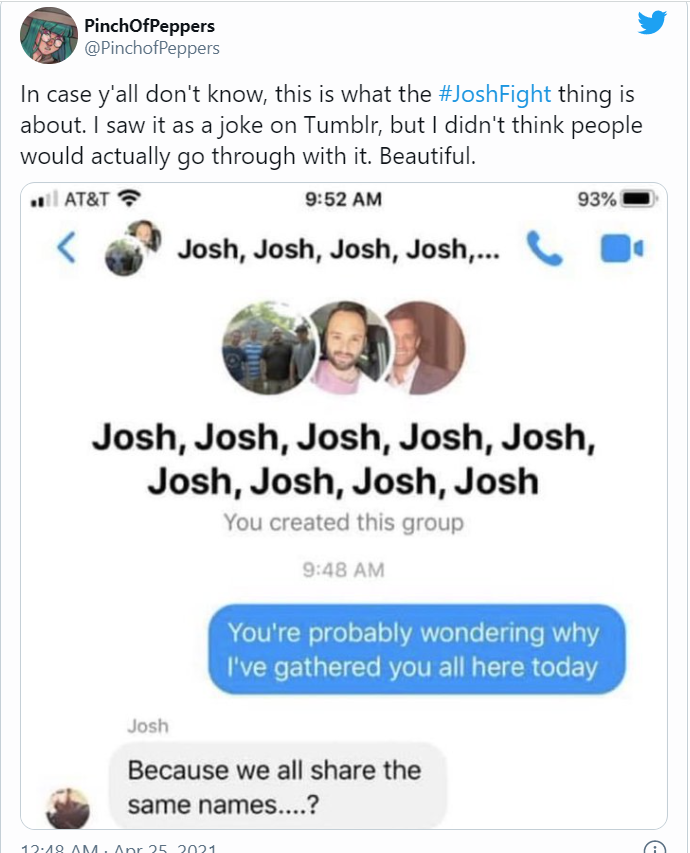 Đoạn tin nhắn được lan truyền trên mạng xã hội (Ảnh: Twitter) Đoạn tin nhắn được lan truyền trên mạng xã hội (Ảnh: Twitter)
