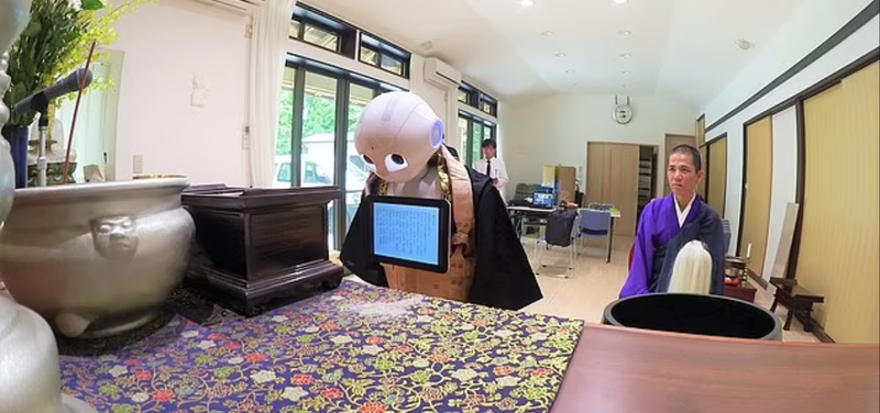 Một chuyên gia cho biết Pepper đã mất việc làm tại các viện dưỡng lão, nhà tang lễ và ngân hàng vì mọi người 'kỳ vọng vào trí thông minh của con người' (Ảnh: Daily Mail)