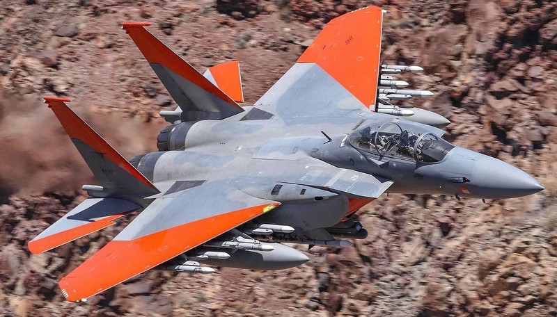 Máy bay chiến đấu F-15SA lực lượng không quân Hoàng gia Ả Rập Saudi (Ảnh: Military Watch Magazine)