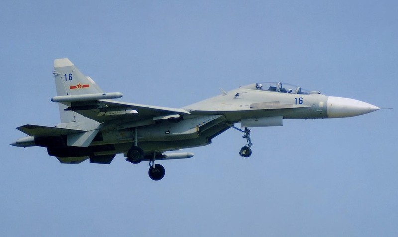 Máy bay chiến đấu Su-30MKK của quân đội Trung Quốc (Ảnh: Military Watch Magazine)
