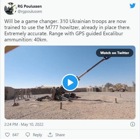 Bài đăng của tác giả RG Poulussen trên Twitter (Ảnh: Twitter)