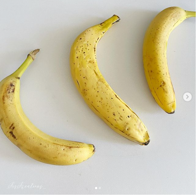 Những chiếc bánh hình quả chuối mà Marian Sarkisian tạo ra (Ảnh: OC)