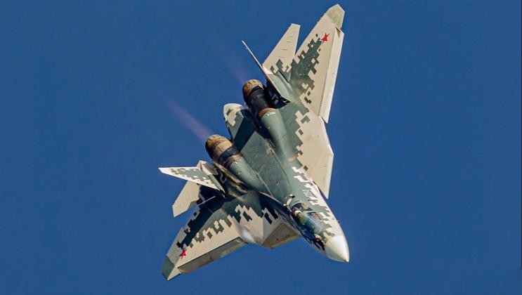 Máy bay chiến đấu thế hệ thứ năm Su-57 của Nga (Ảnh: Military Watch Magazine)