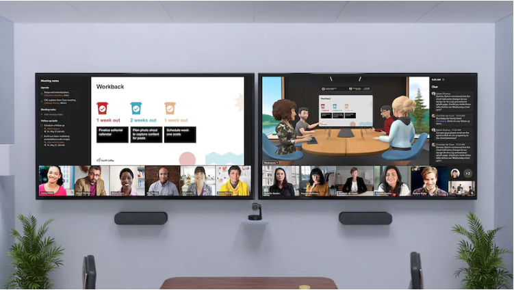 Microsoft và Meta đang hợp tác cho metaverse (Ảnh: The Verge)