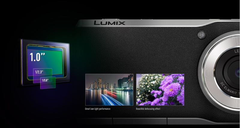 Panasonic Lumix CM1 là một ví dụ ban đầu về điện thoại thông minh có cảm biến 1 inch (Ảnh: GSM Arena)