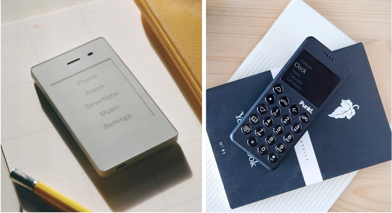 Những chiếc điện thoại tối giản mà Leon sử dụng (Ảnh: Sixth Tone)