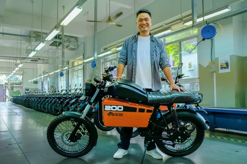Người sáng lập kiêm CEO DatBike Nguyễn Bá Cảnh Sơn (Ảnh: DatBike) Người sáng lập kiêm CEO DatBike Nguyễn Bá Cảnh Sơn (Ảnh: DatBike)