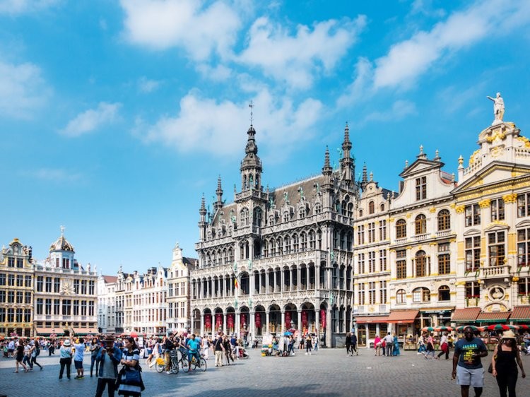 Brussels, Bỉ. Ảnh: Shutterstock