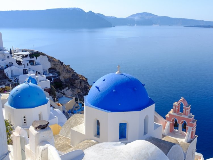 Santorini, Hy Lạp. Ảnh: Shutterstock.