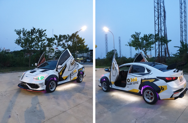 Chiếc Hyundai Accent được độ lại. Ảnh: AutoPro Chiếc Hyundai Accent được độ lại. Ảnh: AutoPro