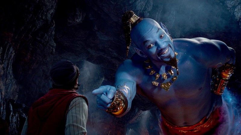 Thần đèn Genie vui nhộn qua diễn xuất của Will Smith. Thần đèn Genie vui nhộn qua diễn xuất của Will Smith.