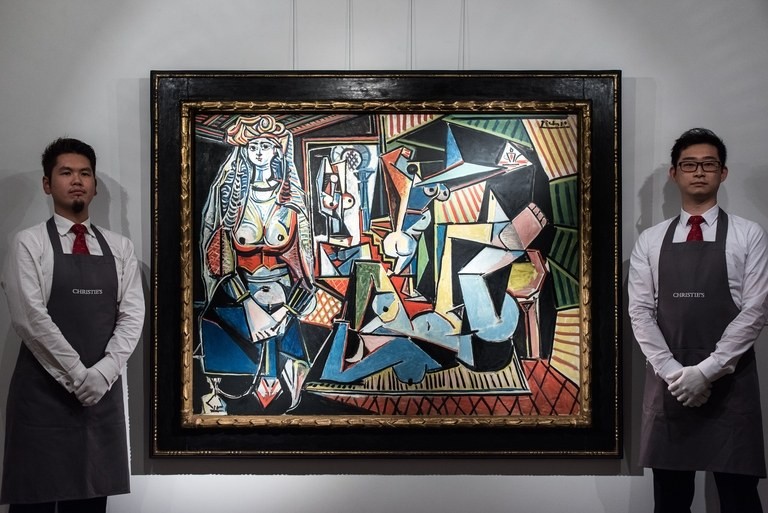 Bức tranh “Women of Algiers" của Picasso đáng giá 179,4 triệu USD vào năm 2015. Ảnh: Architectural Digest