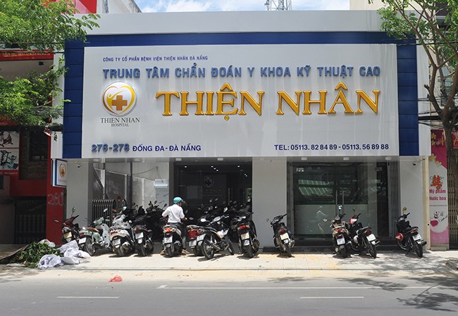 Trung tâm chẩn đoán y khoa kỹ thuật cao Thiện Nhân tại địa chỉ 276-278 đường Đống Đa, quận Hải Châu, TP Đà Nẵng.