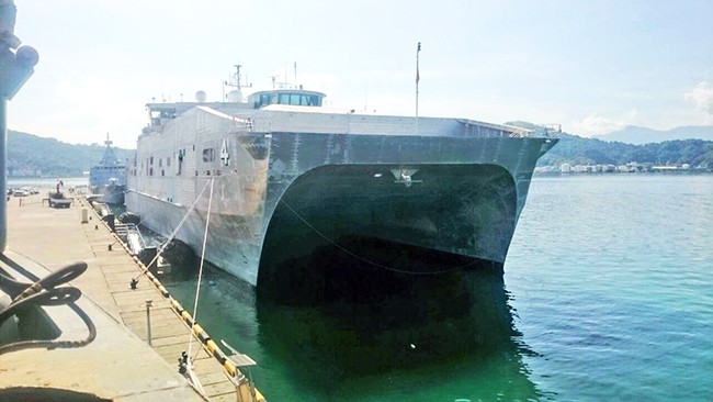 Từ ngày 8/5-18/5, chiến hạm USNS Fall River (TEPF-4) của Hải quân Mỹ sẽ đến Đà Nẵng.