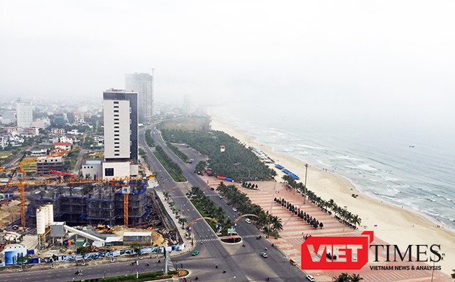 Khu vực ven biển phía đông Đà Nẵng là một trong những nơi có sự tăng trưởng nóng về giá
