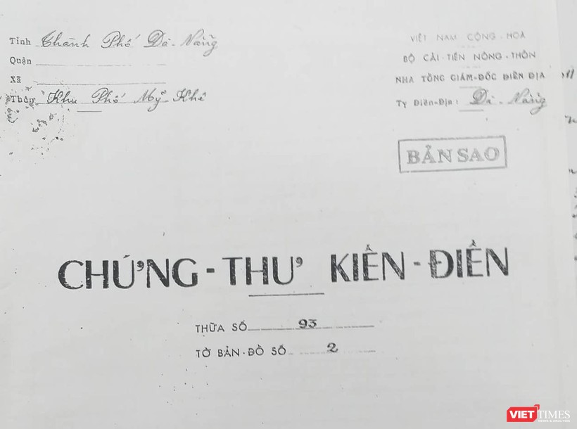 Suốt 20 năm xin chuyển quyền sử dụng đất nhưng gia đình ông Côi vẫn không được chấp thuận