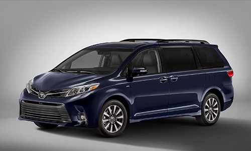 Toyota Sienna 2018 - bản nâng cấp ra mắt tại New York Auto Show 2017.