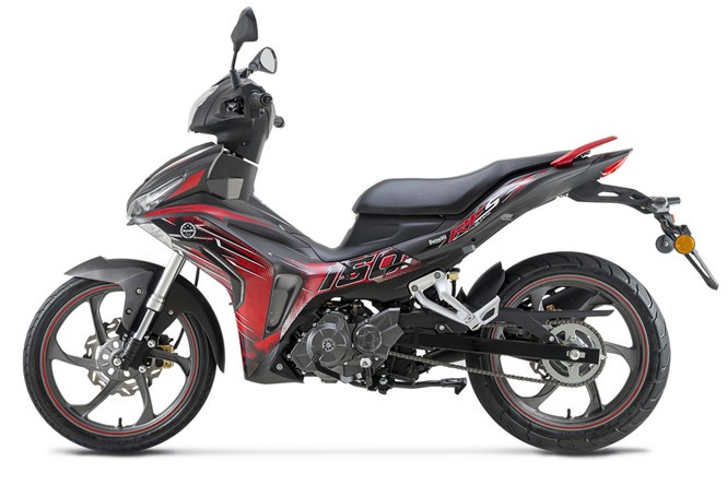 Benelli vừa tung ra thị trường Malaysia mẫu xe côn tay RFS150i 2017.