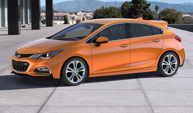 Bản hatchback của Chevrolet Cruze 2017 dành cho thị trường Mỹ