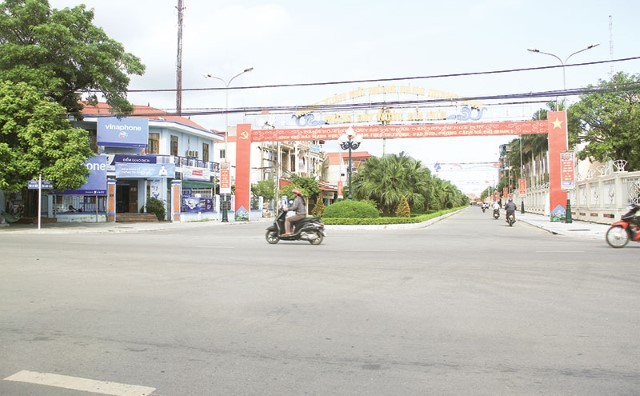 Hiện trạng diện trạng diện tích tự nhiên huyện Nga Sơn, tỉnh Thanh Hóa khoảng 157,82km2/ Ảnh: baothanhhoa.vn